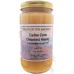 Treats of the Smokies - Cades Cove Creamed Honey - 1 lb Jar