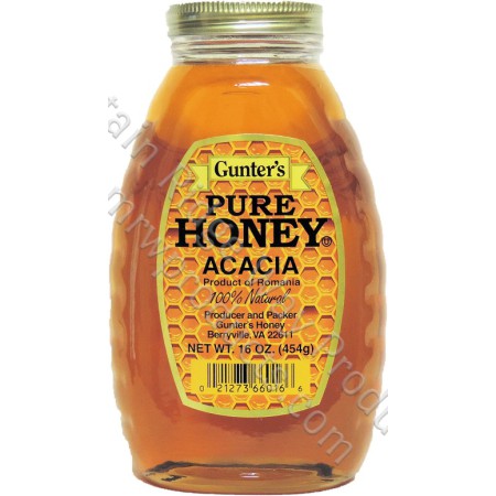 Gunter's Acacia Honey - 1 lb. Jar - 2 Pack