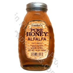  Gunter's Alfalfa Honey - 1 lb. Jar