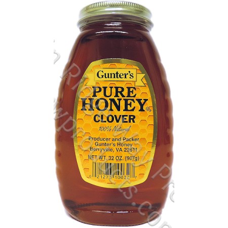 Gunter's Clover Honey - 2 lb. Jar