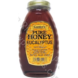 Gunter's Eucalyptus Honey - 1 lb. Jar