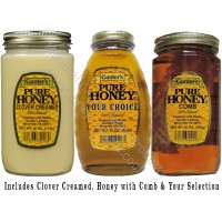  Gunter's Honey Sampler 3 Pack - Three 1 lb. Jars