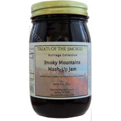 Treats of the Smokies - Smoky Mountains Mash-Up Jam - Pint (19 oz. nt. wt.) Jar - 2 Pack