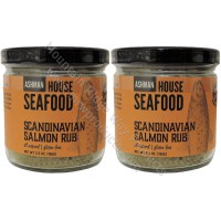Ashman House Scandinavian Salmon Rub - 2 Pack