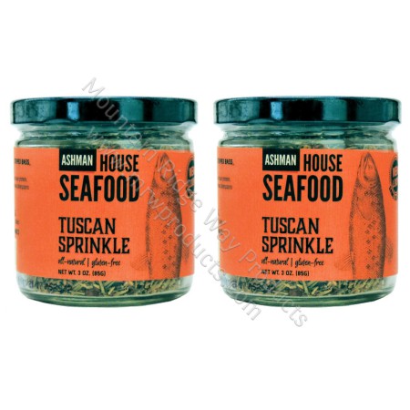 Ashman House Tuscan Seafood Sprinkles Spice Rub - 2 Pack